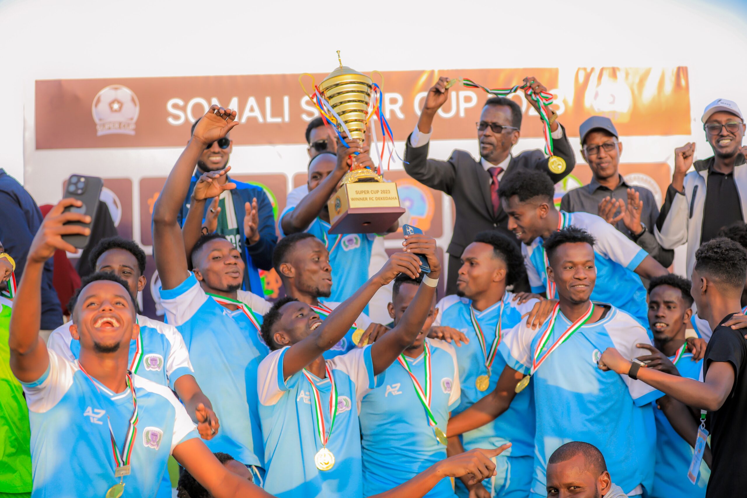 Somalia’s Super Cup played outside Mogadishu for the first time in history.